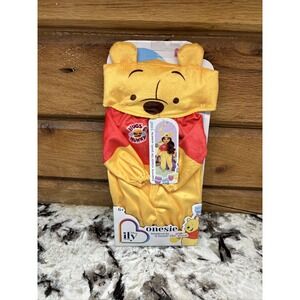 Disney ILY 4ever One Piece Pajama Set Hoodie 18" Doll Winnie the Pooh